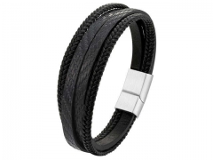 HY Wholesale Leather Jewelry Popular Leather Bracelets-HY0117B303