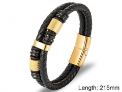 HY Wholesale Leather Jewelry Popular Leather Bracelets-HY0108B080