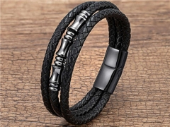 HY Wholesale Leather Jewelry Popular Leather Bracelets-HY0118B190