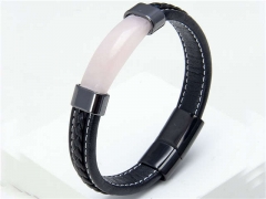 HY Wholesale Leather Jewelry Popular Leather Bracelets-HY0118B403