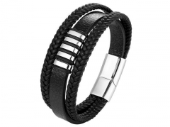 HY Wholesale Leather Jewelry Popular Leather Bracelets-HY0117B253