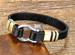 HY Wholesale Leather Jewelry Popular Leather Bracelets-HY0118B231