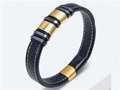 HY Wholesale Leather Jewelry Popular Leather Bracelets-HY0118B560