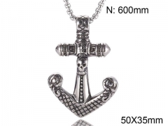 HY Wholesale Necklaces Stainless Steel 316L Jewelry Necklaces-HY0010P135