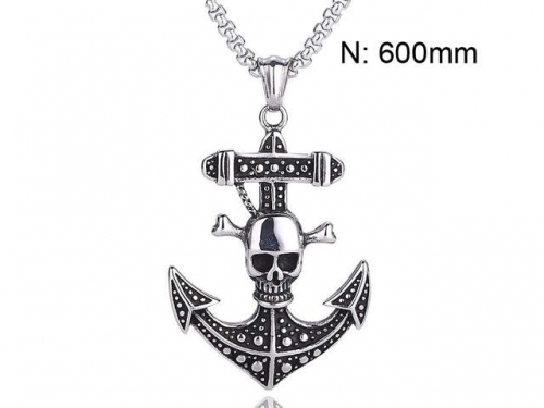 HY Wholesale Necklaces Stainless Steel 316L Jewelry Necklaces-HY0010P092