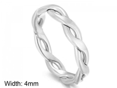 HY Wholesale Rings Jewelry 316L Stainless Steel Fashion Rings-HY0113R034