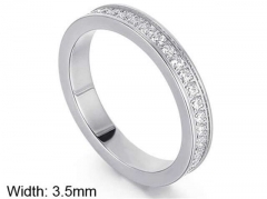 HY Wholesale Rings Jewelry 316L Stainless Steel Fashion Rings-HY0113R114