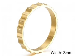 HY Wholesale Rings Jewelry 316L Stainless Steel Fashion Rings-HY0113R123