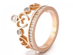 HY Wholesale Rings Jewelry 316L Stainless Steel Fashion Rings-HY0113R129