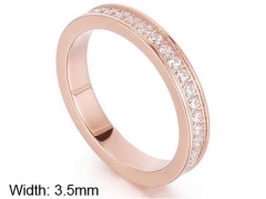 HY Wholesale Rings Jewelry 316L Stainless Steel Fashion Rings-HY0113R115