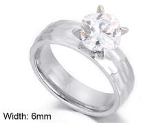HY Wholesale Rings Jewelry 316L Stainless Steel Fashion Rings-HY0113R083