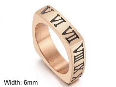 HY Wholesale Rings Jewelry 316L Stainless Steel Fashion Rings-HY0113R016