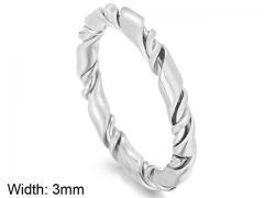 HY Wholesale Rings Jewelry 316L Stainless Steel Fashion Rings-HY0113R028