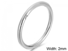 HY Wholesale Rings Jewelry 316L Stainless Steel Fashion Rings-HY0113R095