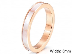 HY Wholesale Rings Jewelry 316L Stainless Steel Fashion Rings-HY0113R105