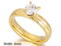 HY Wholesale Rings Jewelry 316L Stainless Steel Fashion Rings-HY0113R085