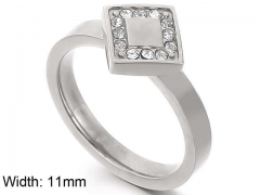 HY Wholesale Rings Jewelry 316L Stainless Steel Fashion Rings-HY0113R101