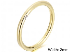 HY Wholesale Rings Jewelry 316L Stainless Steel Fashion Rings-HY0113R094