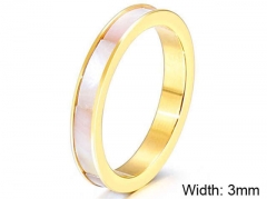 HY Wholesale Rings Jewelry 316L Stainless Steel Fashion Rings-HY0113R103