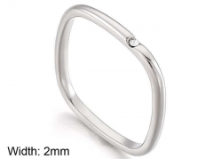 HY Wholesale Rings Jewelry 316L Stainless Steel Fashion Rings-HY0113R007