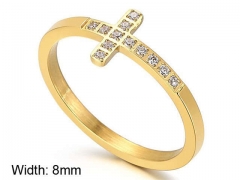 HY Wholesale Rings Jewelry 316L Stainless Steel Fashion Rings-HY0113R018