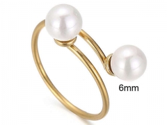 HY Wholesale Rings Jewelry 316L Stainless Steel Fashion Rings-HY0113R022