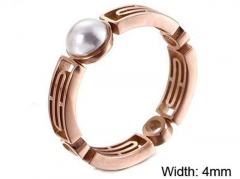HY Wholesale Rings Jewelry 316L Stainless Steel Fashion Rings-HY0113R153