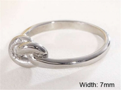HY Wholesale Rings Jewelry 316L Stainless Steel Fashion Rings-HY0113R025