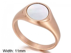 HY Wholesale Rings Jewelry 316L Stainless Steel Fashion Rings-HY0113R081