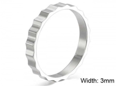 HY Wholesale Rings Jewelry 316L Stainless Steel Fashion Rings-HY0113R124
