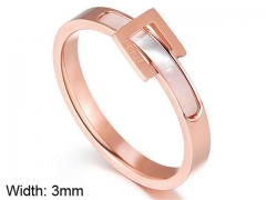 HY Wholesale Rings Jewelry 316L Stainless Steel Fashion Rings-HY0113R112
