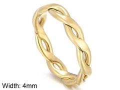 HY Wholesale Rings Jewelry 316L Stainless Steel Fashion Rings-HY0113R033
