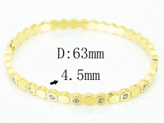 HY Wholesale Bangles Stainless Steel 316L Fashion Bangle-HY09B1206HMY