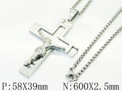 HY Wholesale Necklaces Stainless Steel 316L Jewelry Necklaces-HY09N1315HJE