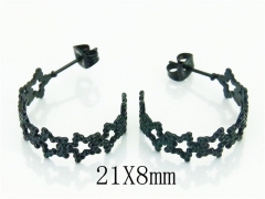 HY Wholesale Earrings 316L Stainless Steel Earrings-HY70E0905LA