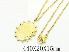 HY Wholesale Necklaces Stainless Steel 316L Jewelry Necklaces-HY92N0409PE