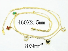 HY Wholesale Necklaces Stainless Steel 316L Jewelry Necklaces-HY32N0664HIF
