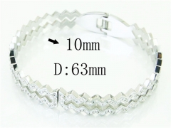 HY Wholesale Bangles Stainless Steel 316L Fashion Bangle-HY09B1177HKF