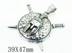 HY Wholesale Pendant 316L Stainless Steel Jewelry Pendant-HY22P0964HIB