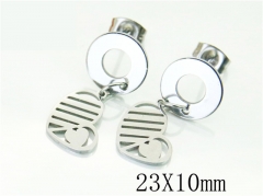 HY Wholesale Earrings 316L Stainless Steel Earrings-HY91E0392LZ