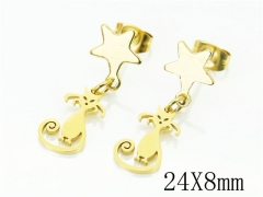 HY Wholesale Earrings 316L Stainless Steel Earrings-HY91E0396MR