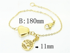 HY Wholesale Bracelets 316L Stainless Steel Jewelry Bracelets-HY91B0137OE