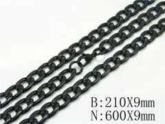 HY Wholesale Stainless Steel 316L Necklaces Bracelets Sets-HY40S0508HNB