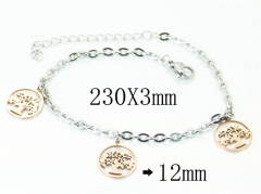 HY Wholesale Bracelets 316L Stainless Steel Jewelry Bracelets-HY91B0318OLF