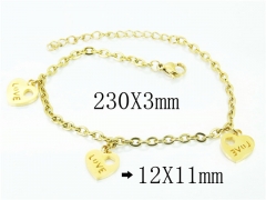 HY Wholesale Bracelets 316L Stainless Steel Jewelry Bracelets-HY91B0274PQ