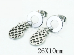 HY Wholesale Earrings 316L Stainless Steel Earrings-HY91E0348LQ
