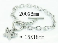 HY Wholesale Bracelets 316L Stainless Steel Jewelry Bracelets-HY91B0170NLV