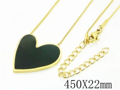 HY Wholesale Necklaces Stainless Steel 316L Jewelry Necklaces-HY34N0003KOC