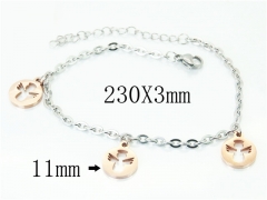 HY Wholesale Bracelets 316L Stainless Steel Jewelry Bracelets-HY91B0316OLS