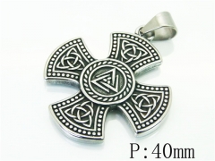 HY Wholesale Pendant 316L Stainless Steel Jewelry Pendant-HY22P0961HIS